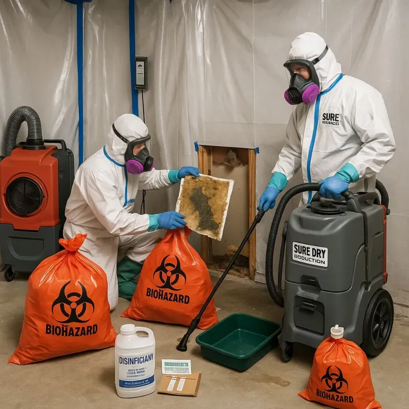 Contaminated Water Handling Protocols process in Breckenridge Hills, MO